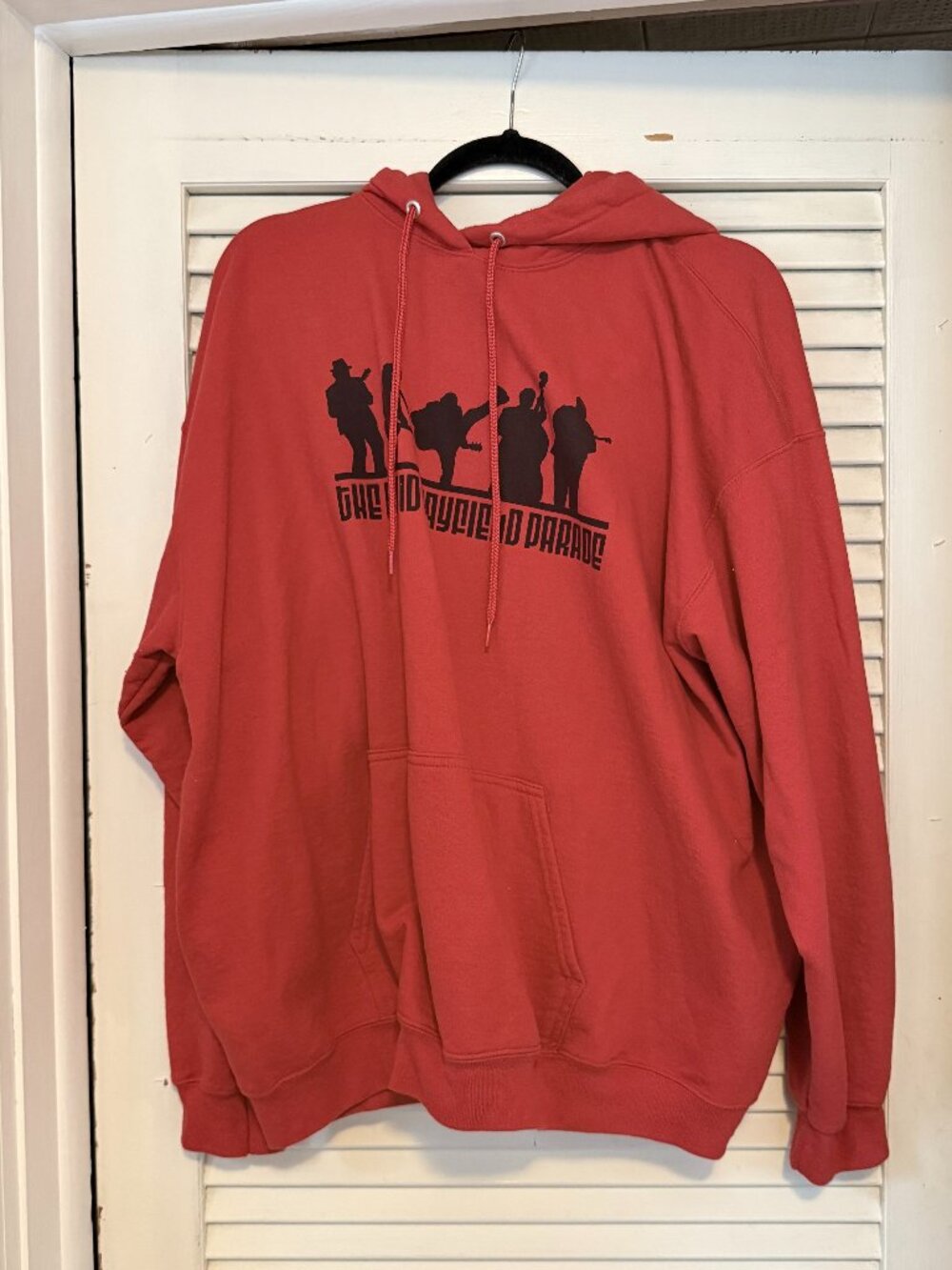 David Mayfield Parade Red Hoodie Size 2X Unisex
